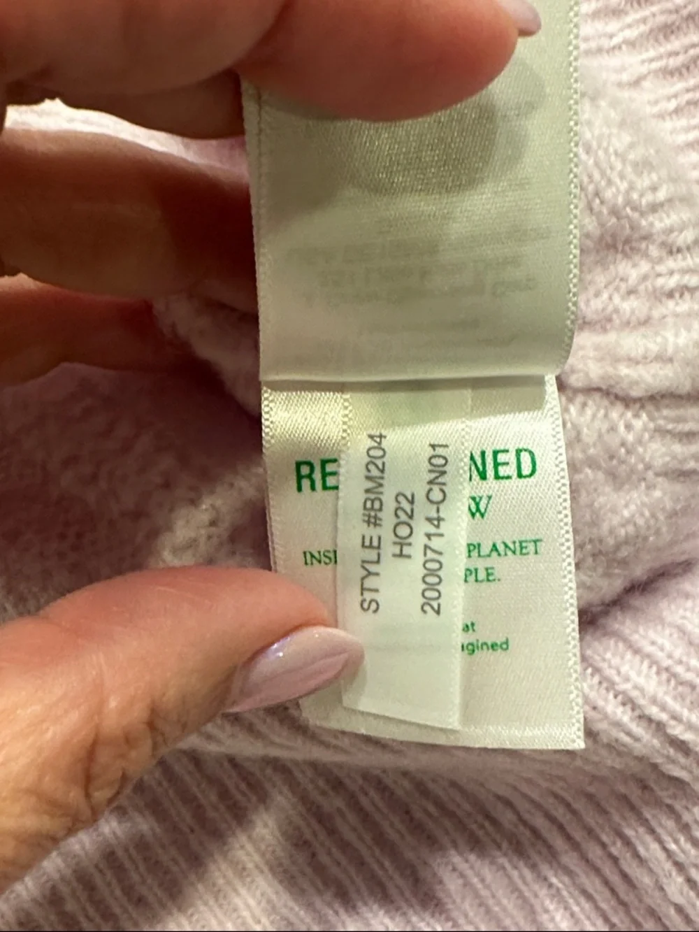 J. Crew Light Lavender Cable-Knit Puff-Sleeve Sweater‎ XL